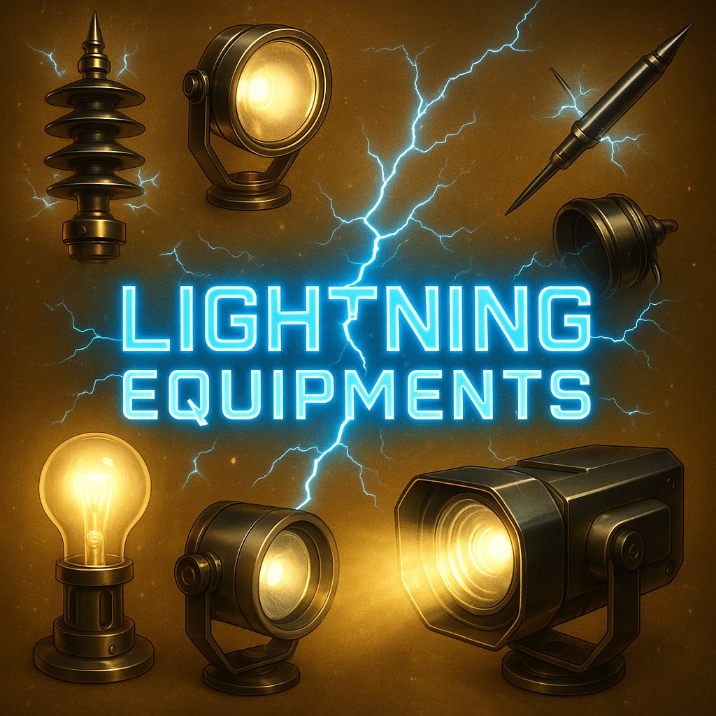 𝑳𝒊𝒈𝒉𝒕𝒏𝒊𝒏𝒈 𝒆𝒒𝒖𝒊𝒑𝒎𝒆𝒏𝒕𝒔